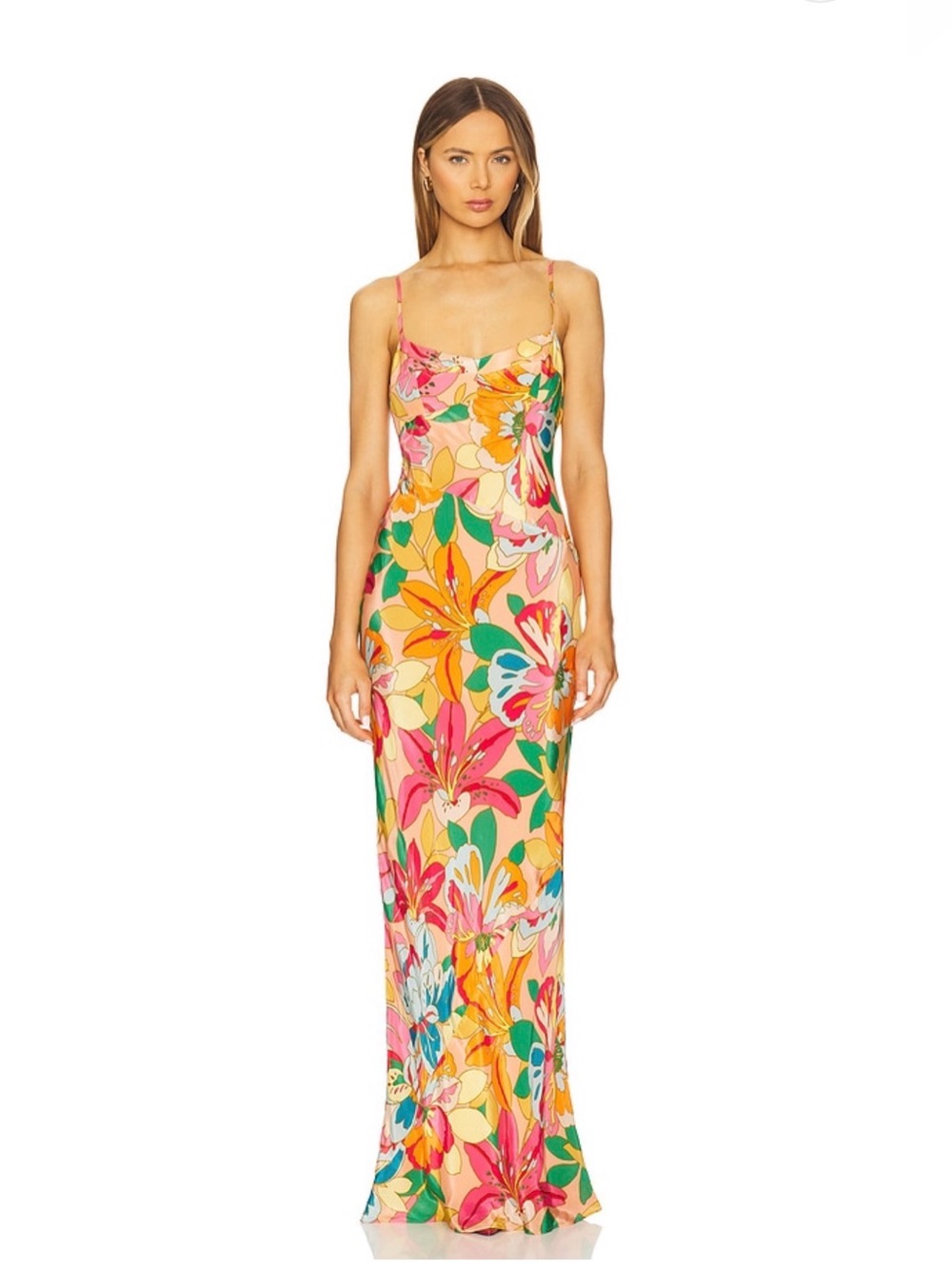 Amanda Uprichard Janeiro Maxi Dress in Botanico